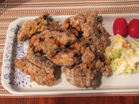 鶏もも肉の竜田揚げ